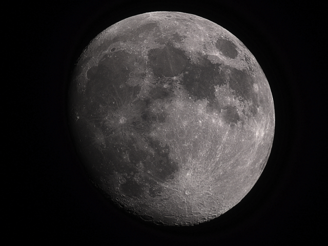 The porous surface of the moon