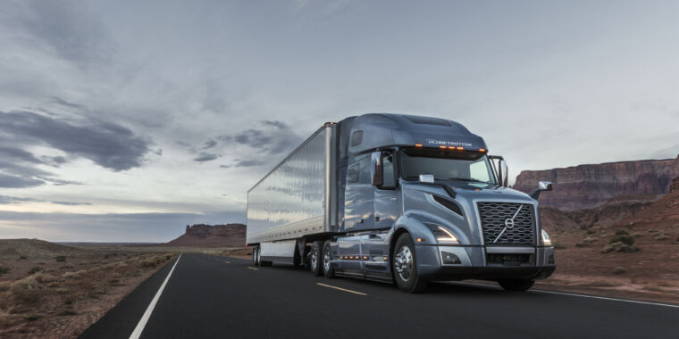 photo of The Volvo VNL, a heavy truck purpose-designed for North American roads image
