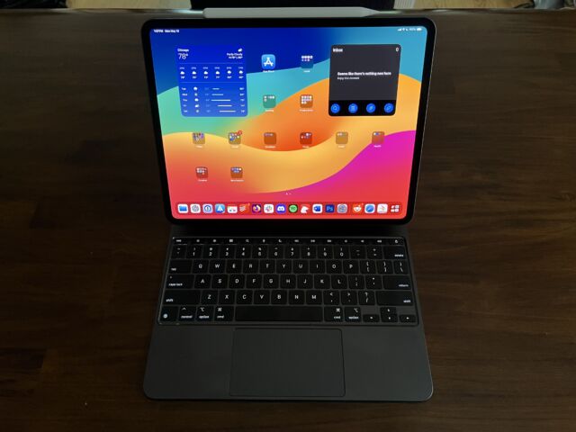 Can the M4 help the iPad Pro bridge the gap between laptop and tablet? Mostly, it made me excited to see the M4 in a laptop.