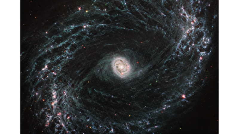 Monster galactic outflow powered by exploding stars