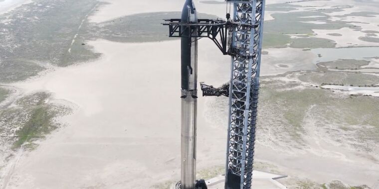 Informe del cohete: nave estelar apilada;  Georgia cierra la puerta del puerto espacial de Camden