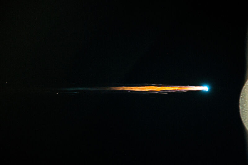 A European mountain bike A cargo ship reenters the atmosphere over the Pacific Ocean in 2013.