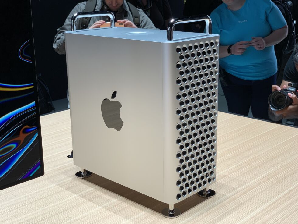 Apple's 2019 Mac Pro, one of the final few Intel Macs. Whether it's this year or next year, its days of actively supported macOS releases are numbered.