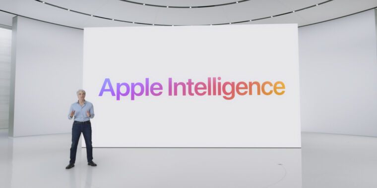 Apple unveils “Apple Intelligence” AI options for iOS, iPadOS, and macOS