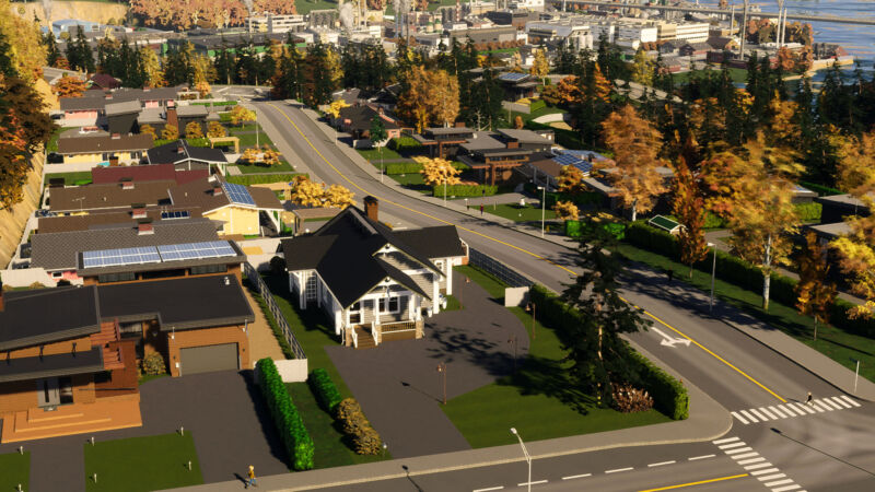 Cities: Skylines 2 shot of a house