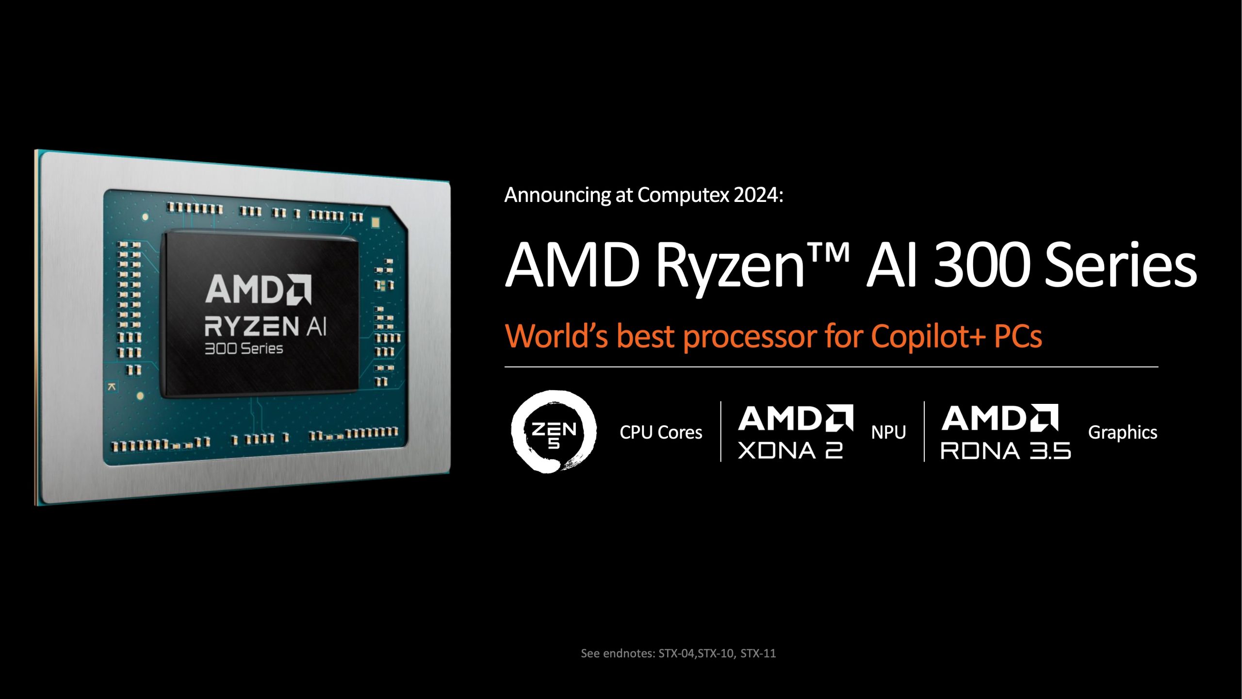 AMD Intros Ryzen AI 300 Chips With Zen 5 Better GPU And Hugely 