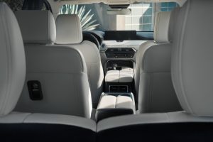 The view from the third row of a Mazda CX-90