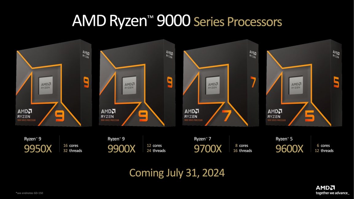 AMD brags about Ryzen 9000’s efficiency, extends AM5 support guarantee ...