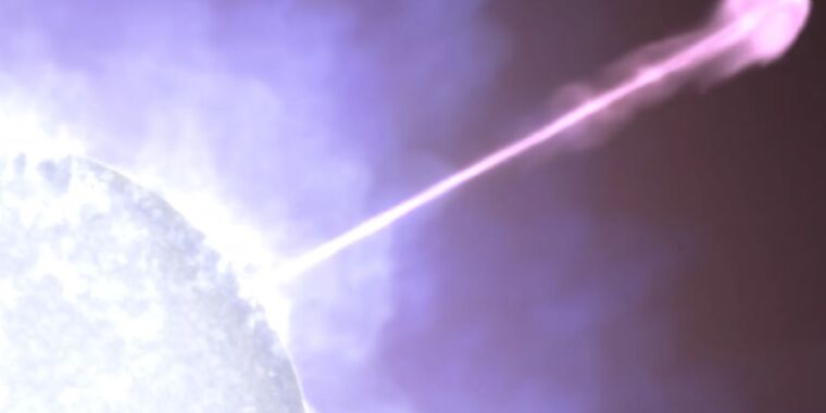 Los astrónomos descubren los primeros espectros de emisión del estallido de rayos gamma más brillante jamás visto
