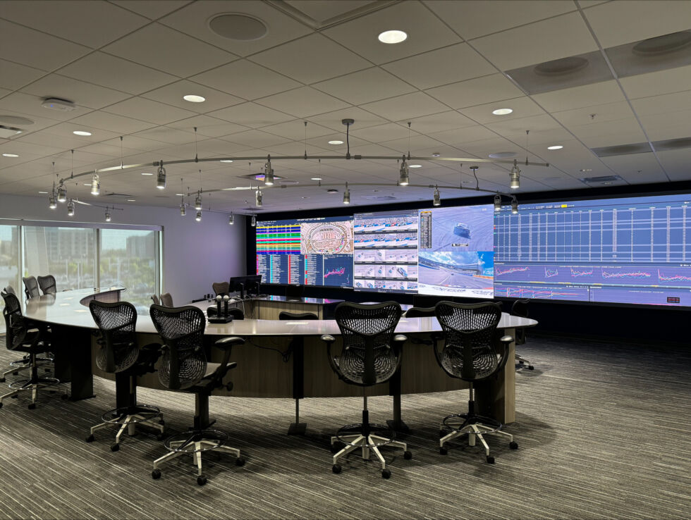 One of GM's command centers at its Charlotte Technical Center in North Carolina.