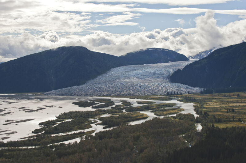 Taku Glacier is one of many that begin in the Juneau Icefield.