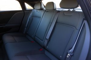 Lucid Air back seat