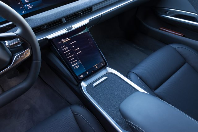 Lucid Air center console