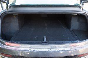 A Lucid Air trunk