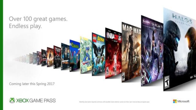 When Game Pass first launched in 2017, it was focused on legacy games, not day one launch titles.