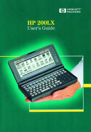 La couverture du Guide de l'utilisateur HP 200LX (1994).