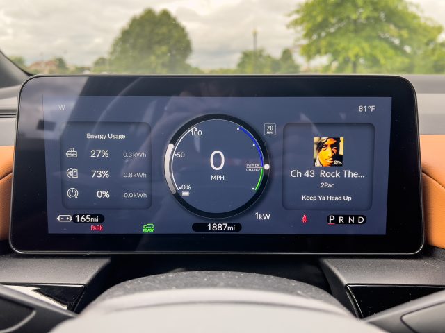 Honda Prologue main instrument display