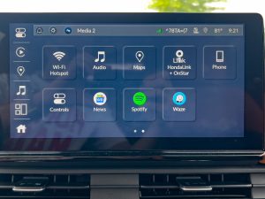 Honda Prologue infotainment