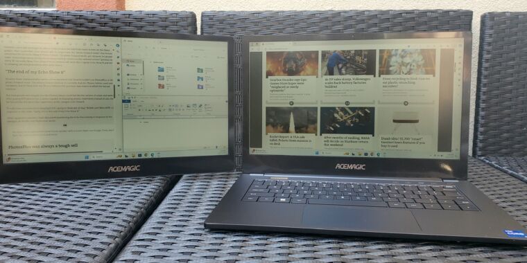 Dual-screen laptops make more sense with this notebook-style spiral hinge