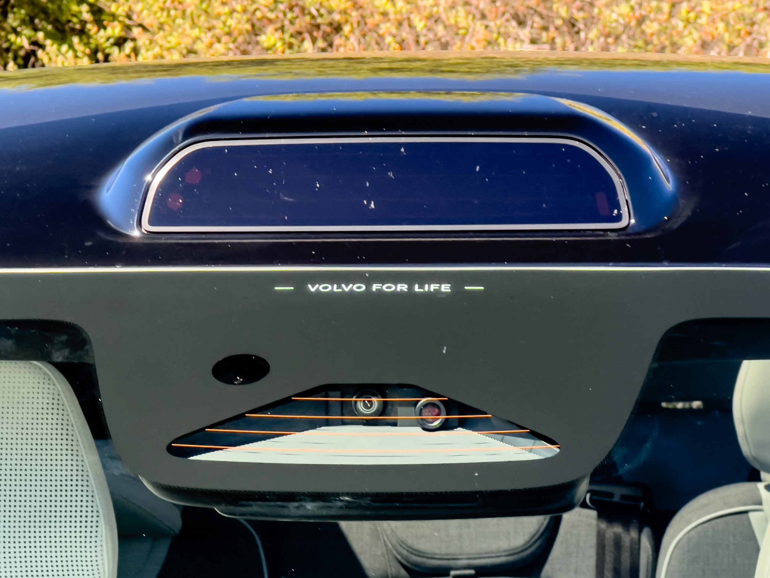 Volvo EX90 lidar and sensors