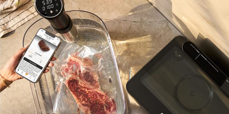 Smart sous vide cooker to start charging /month for 10-year-old companion app