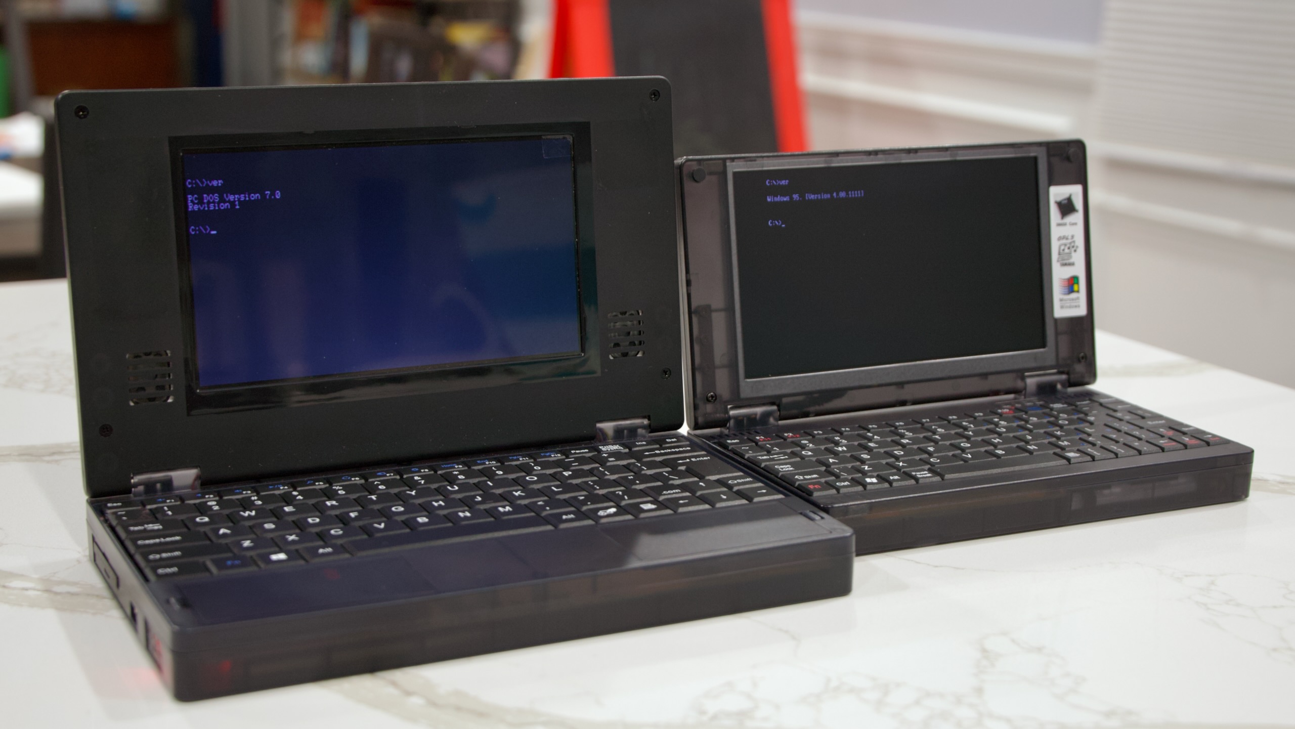 A few weeks with the Pocket 386, an early-‘90s-style, half-busted retro PC