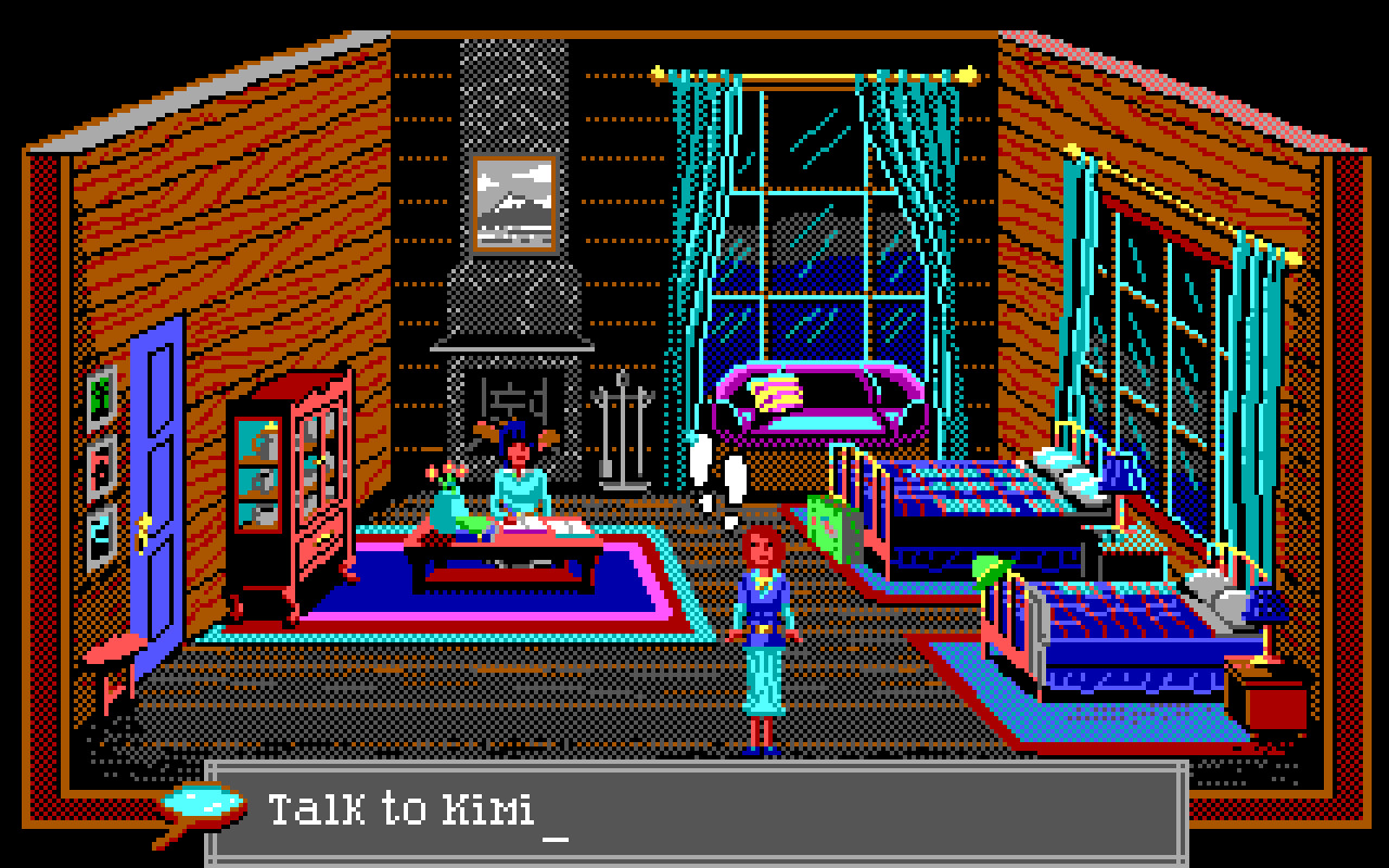 The Crimson Diamond is a wonderful EGA-like graphic adventure game for 2024