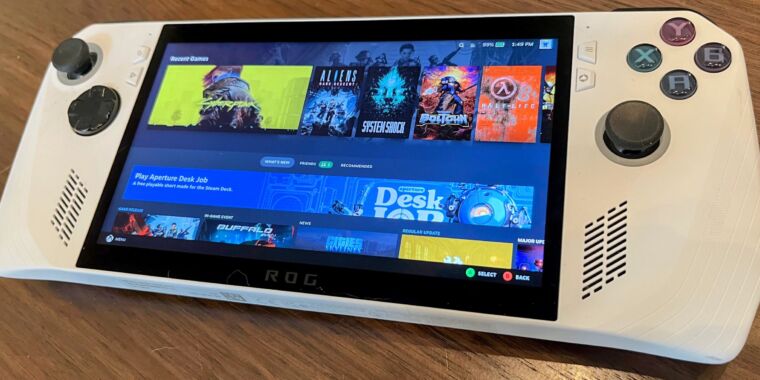 Steam Deck OS yang dirancang khusus dari Valve akan secara resmi tersedia di ROG Ally Asus