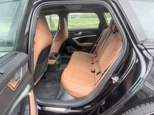 Audi RS6 rear seats