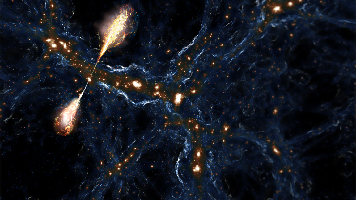 Researchers spot largest black hole jets ever discovered