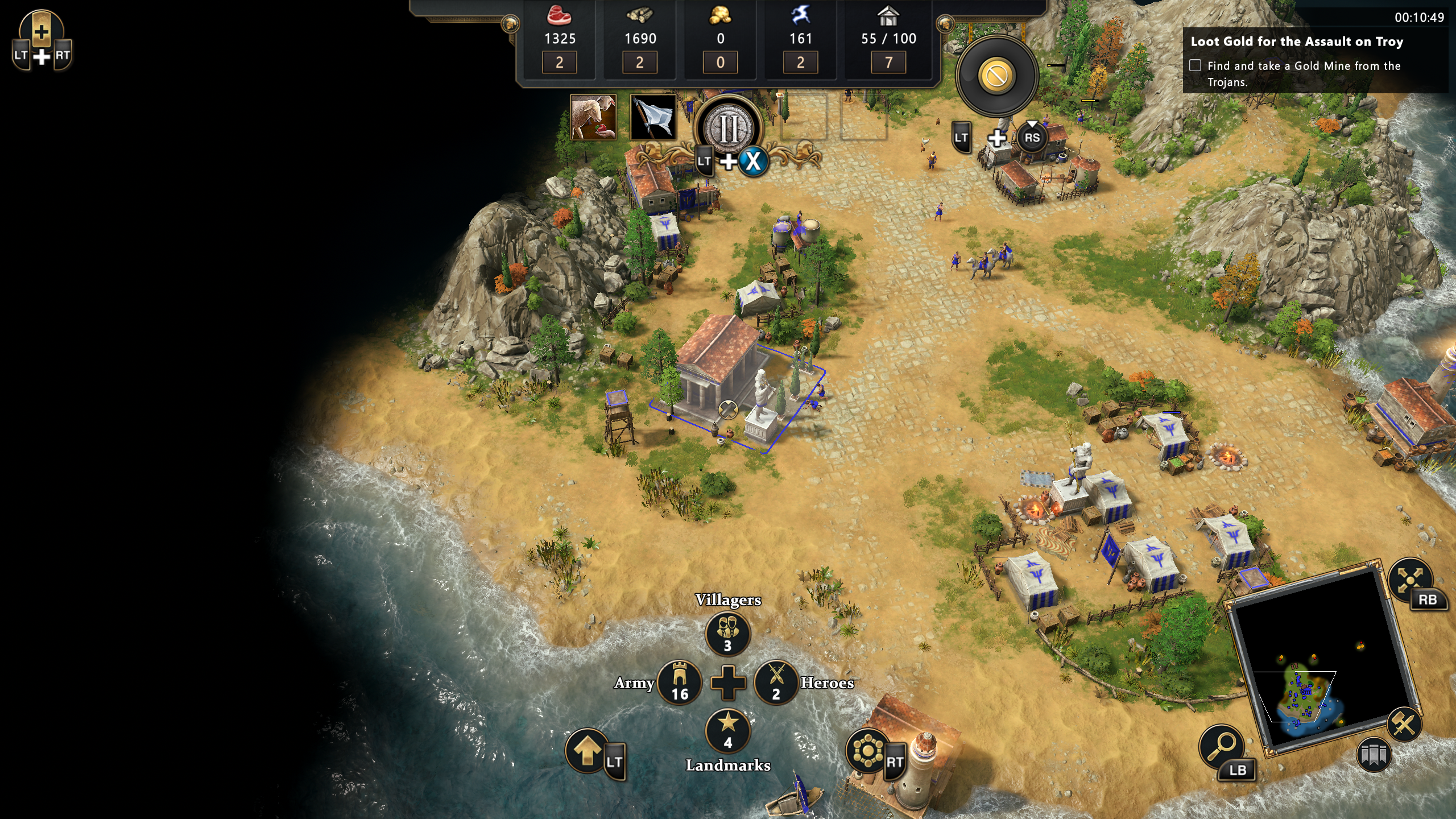 Age of Mythology: Retold is surprisingly playable with a controller