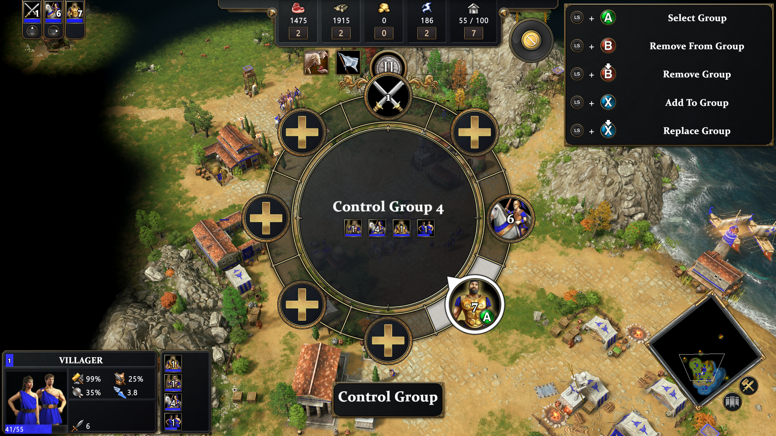 Age of Mythology: Retold is surprisingly playable with a controller