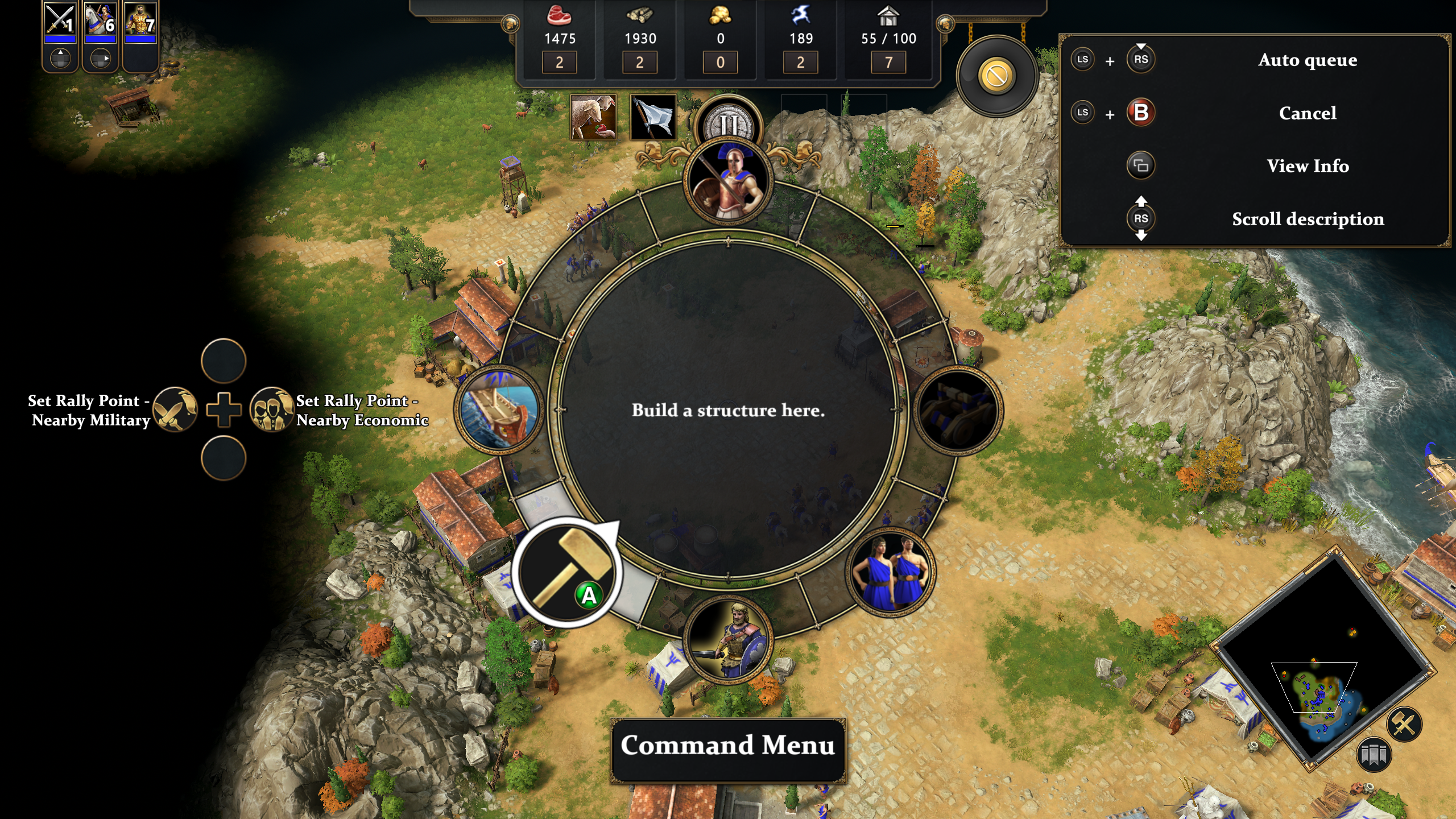 Age of Mythology: Retold is surprisingly playable with a controller