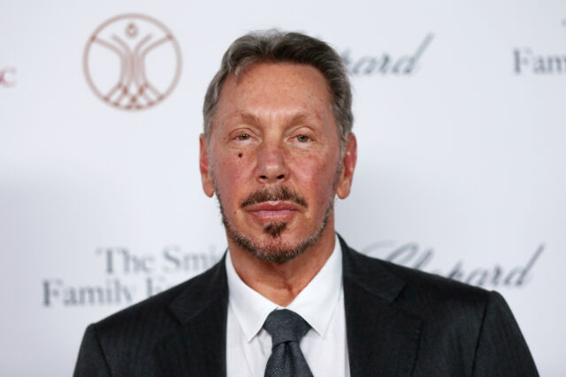 Larry Ellison attends the Rebels With A Cause Gala 2019 at the Lawrence J Ellison Institute for Transformative Medicine of USC on October 24, 2019, in Los Angeles, California.