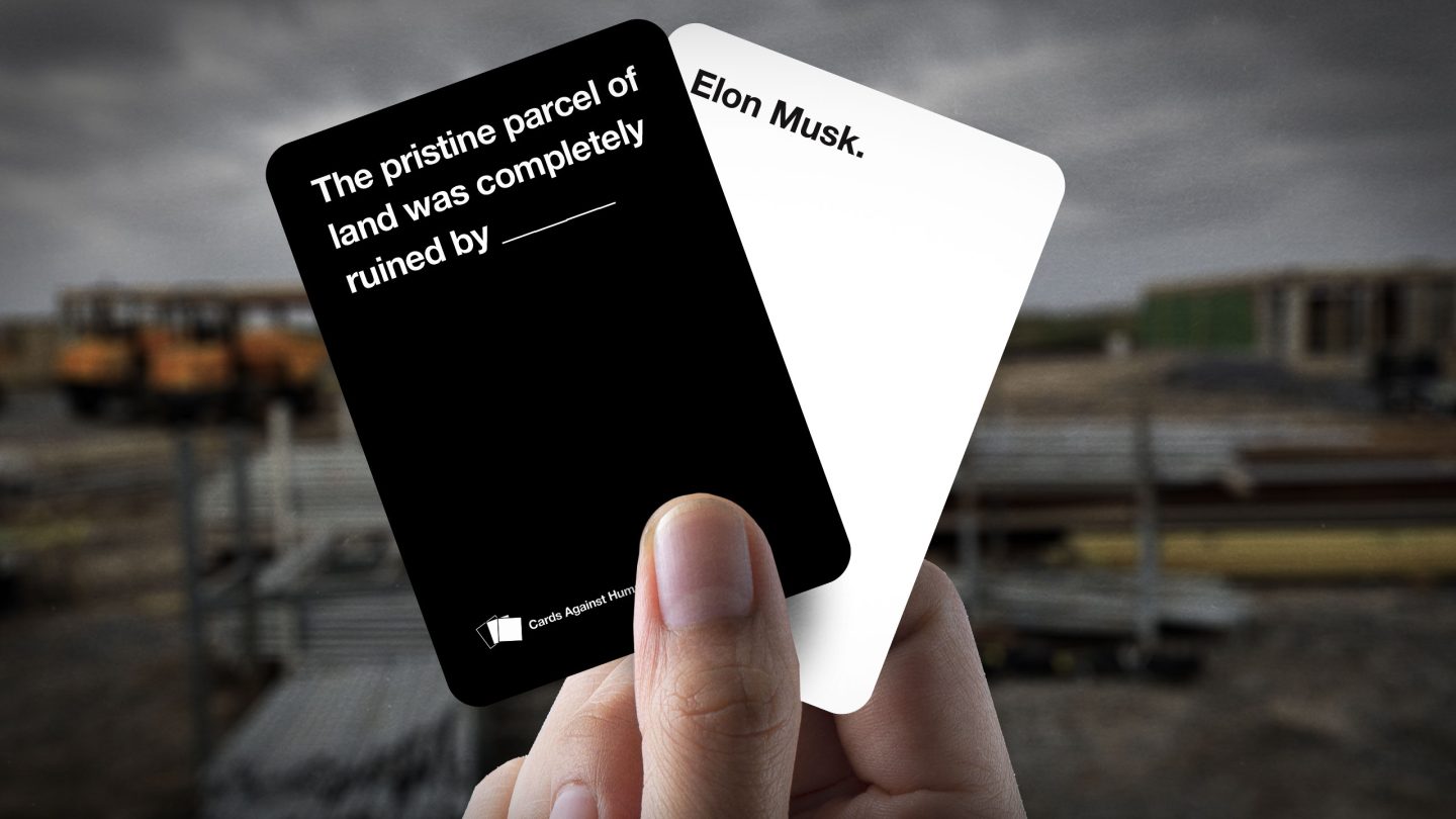 Cards Against Humanity Sues Spacex Alleges “invasion” Of Land On Us