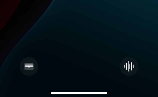 New lock screen controls in palce