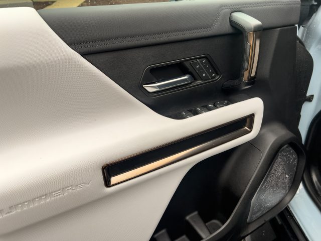 a front door card from a hummer EV