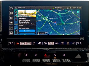 Hummer EV infotainment