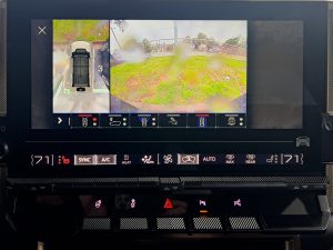 Hummer EV infotainment screen