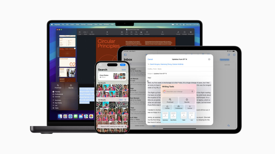 photo of Apple releases iOS 18.1, macOS 15.1 with Apple Intelligence image