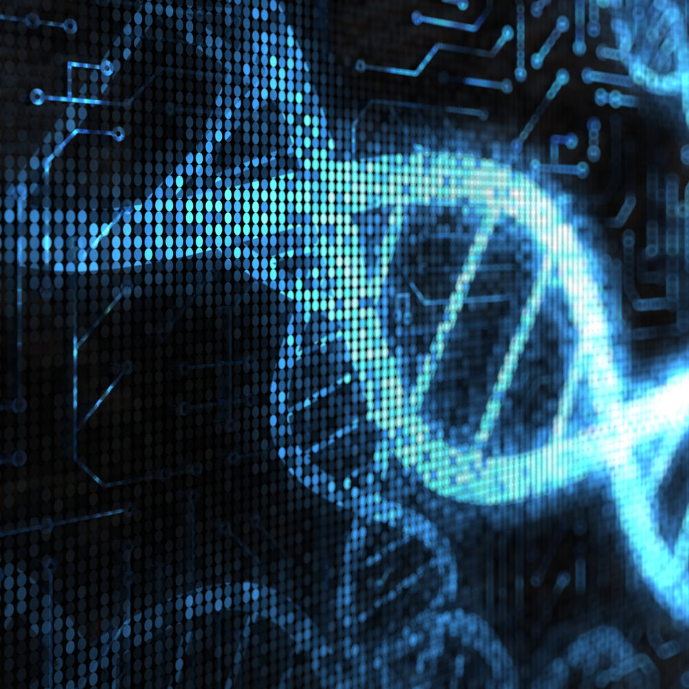 How can you write data to DNA without changing the base sequence?