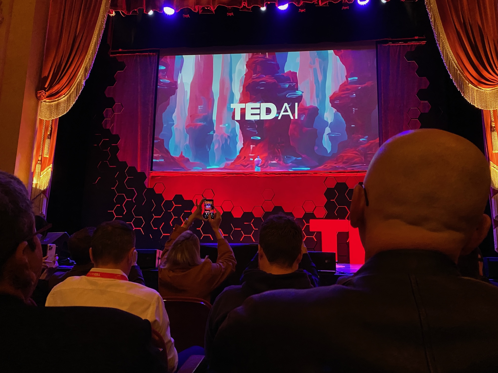 SAN FRANCISCO—On Tuesday, TED AI 2024 kicked off its first day at San Francisco's Herbst Theater with a lineup of speakers that tackled AI's impact 