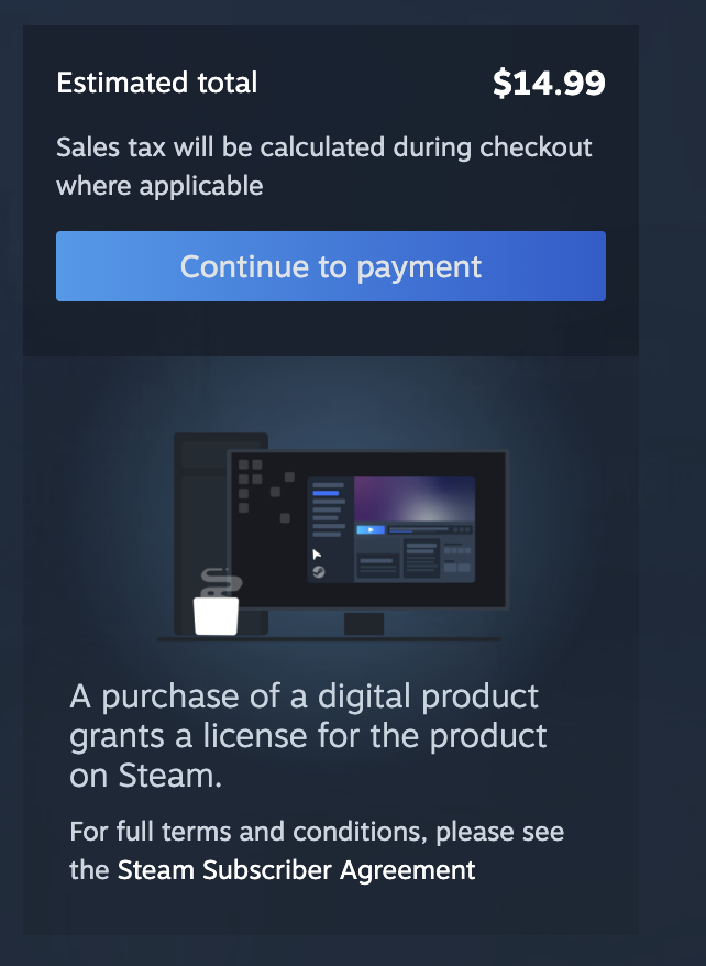 Steam provides the tough reality that you simply’re purchasing “a license,” no longer the sport itself