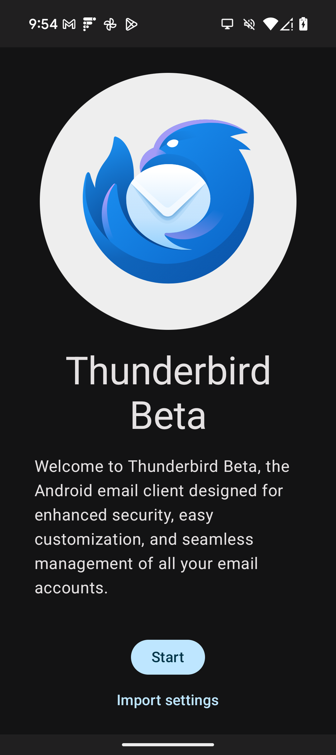 Клиент Thunderbird для Android — это возрождение K-9 Mail, и оно находится в стадии бета-тестирования