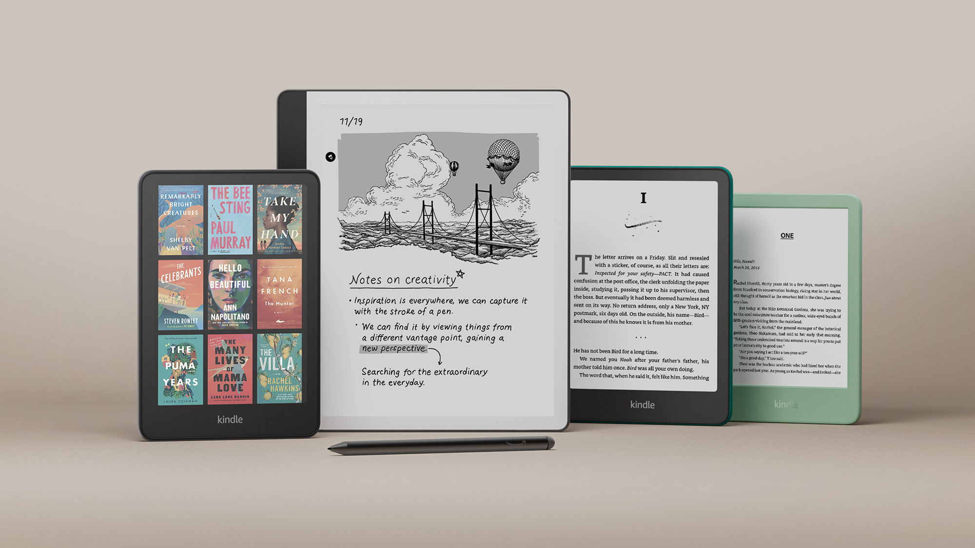 Amazon is giving its entire Kindle e-reader lineup a shakeup today, at least by the slow-moving and relatively placid standards of the e-reader market