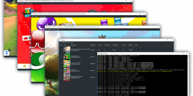 Switch Ryujinx emülatörü ‘Nintendo’dan gelen temastan’ sonra geliştirmeyi durdurdu
