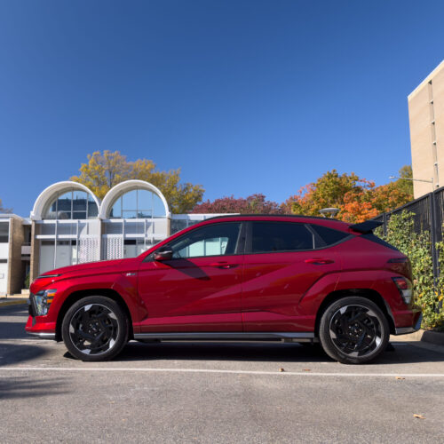 Sick of supersized EVs? The 2025 Hyundai Kona Electric hits the spot.