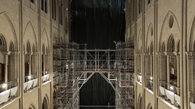 A peek inside the restoration of the iconic Notre Dame cathedral - Ars