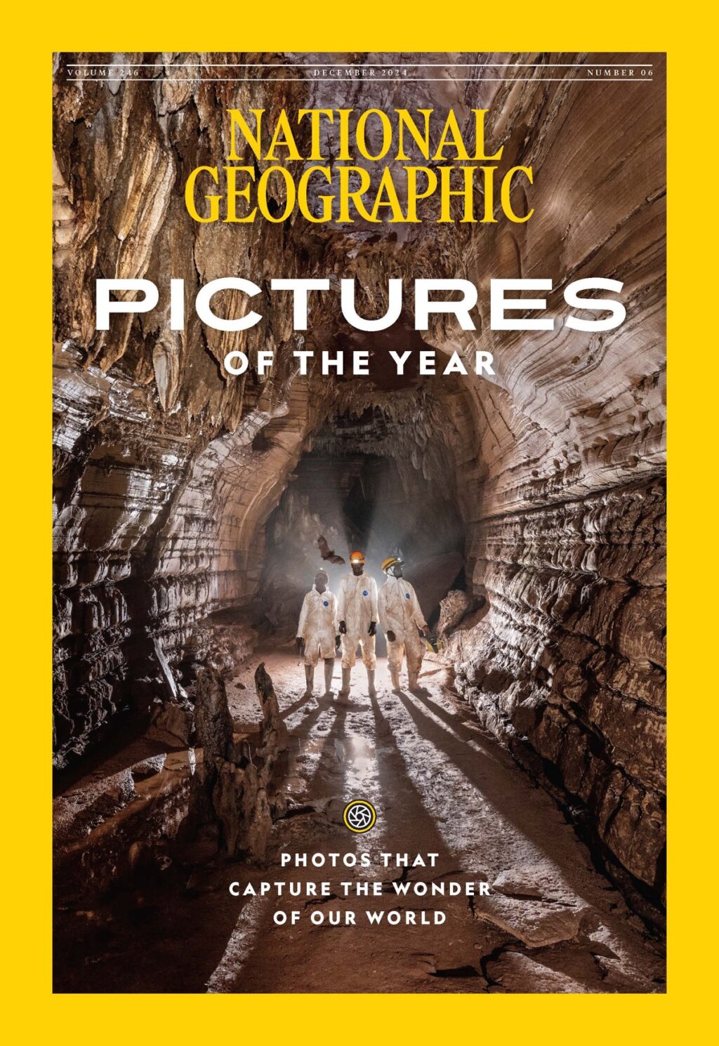 Cover of the December 2024 issue of National Geographic magazine