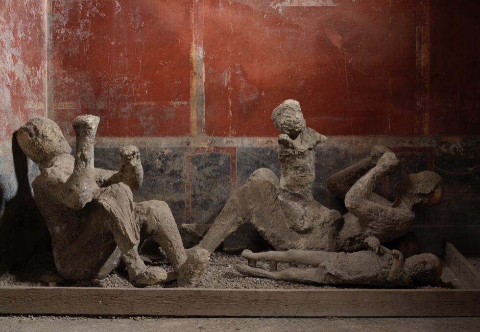 Pompeii plaster body casts